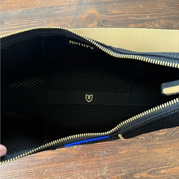 Rothy's Black and Tan Hobo Bag - Picture 3 of 7